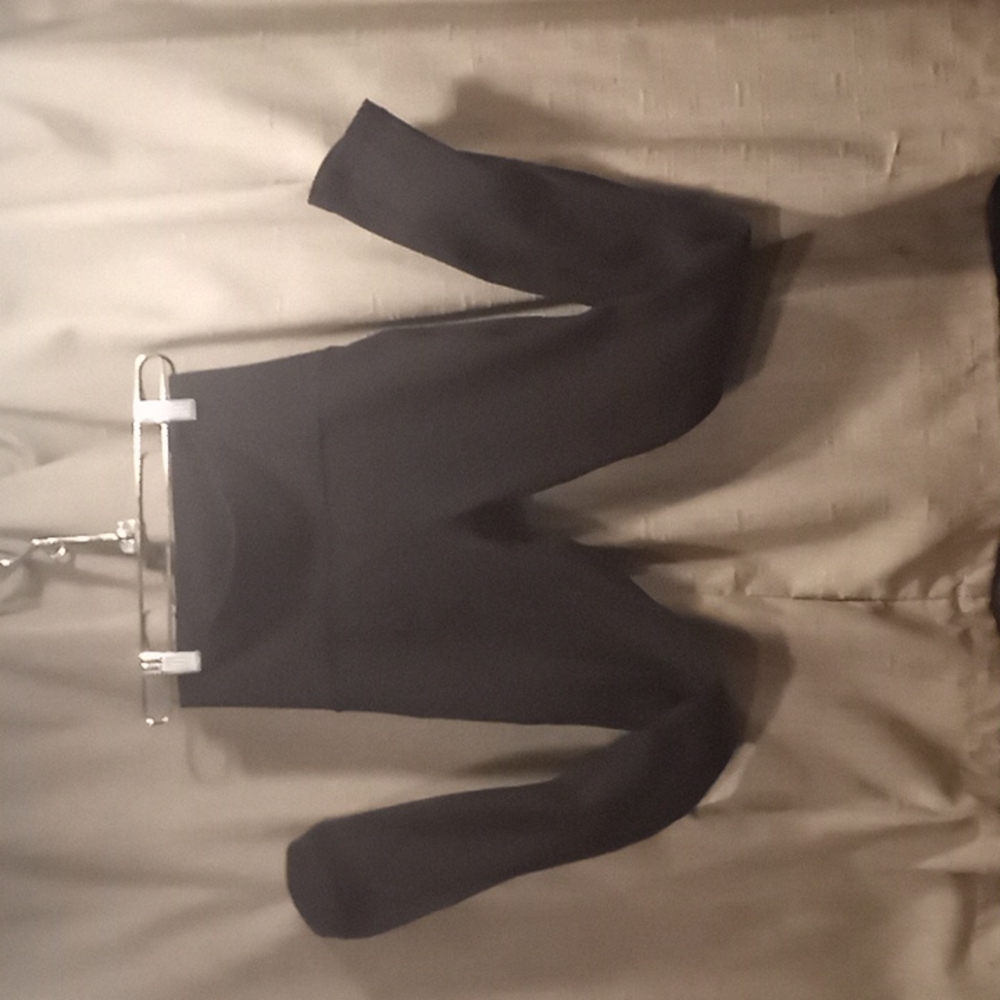 Lululemon Black Leggings high rise mesh accents
